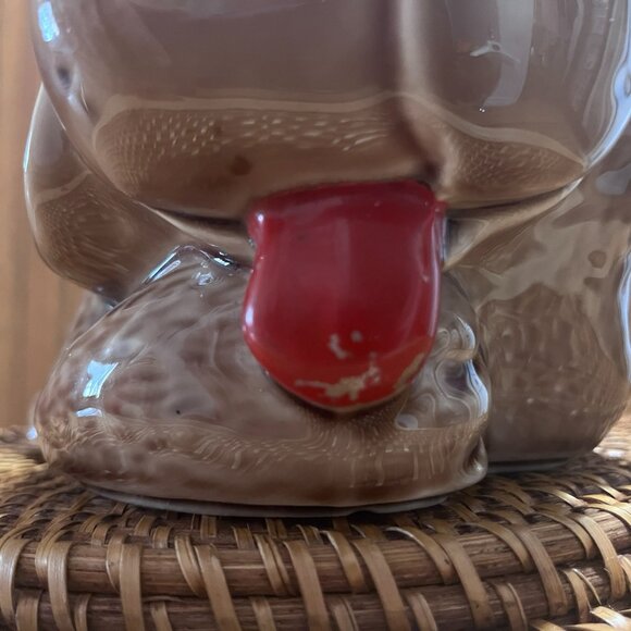 *Vintage McCoy Brown Hound Cookie Jar. Rare. - Picture 5 of 10